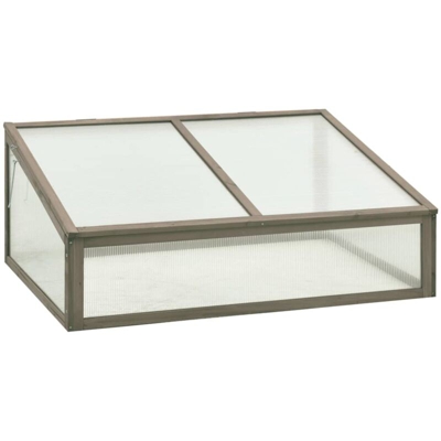 Serra 100x65x40 cm in Legno di Abete - Verde - Vidaxl
