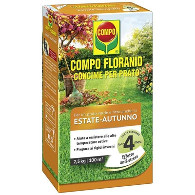 FLORANID FERTILIZZANTE PRATO ESTATE AUTUNNO KG.2.5 - Compo