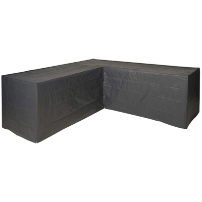 Nature Telo di Protezione per Divani da Giardino a L 250x90x90cm - Grigio