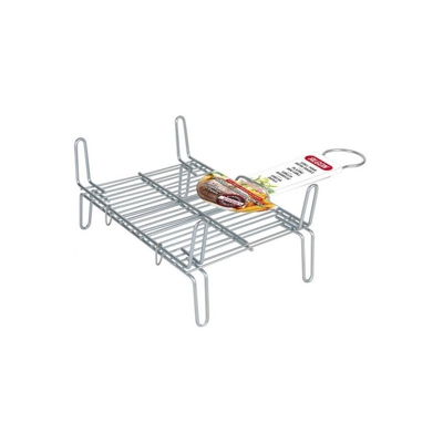 Grill Bbq Doppia Acciaio 30 x 35 cm - Algon