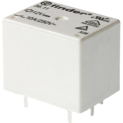 Finder 36.11.9.024.4011 Relè per PCB 24 V/DC 10 A 1 scambio 1 pz.