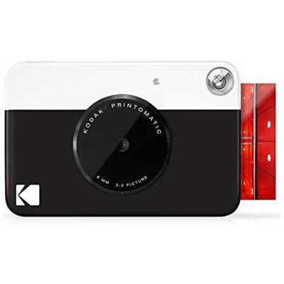Printomatic Digitale Istantanea Camera - Full Color Stampe Su Zink 2 X 3 Pollici Sticky-backed Photo Paper (nero) Stampa Memorie Istantaneamente