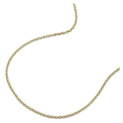Collana 511015 - Thin Anchor Chain 9ct Gold 38cm
