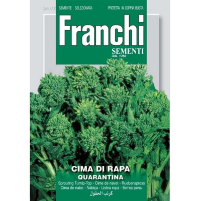 Semi ortofrutta 'Cima di rapa quarantina' 3 pz.