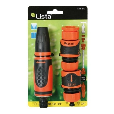 Gartenschlauch Zubehör-Set Steckverbindung 4 Stück 15 Mm