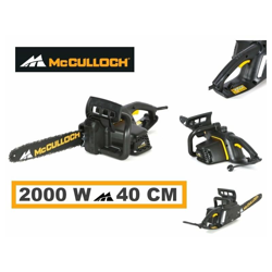 Elettrosega/Motosega elettrica 2000W lama 40cm McCulloch - CSE2040 en oferta