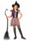 Travestimento strega colorata bambina características