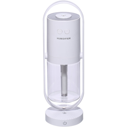 Mini umidificatore ruotabile con lampada di proiezione colorata 200 ml Piccoli umidificatori Umidificatore spray 4 in 1 Purificatore d'aria anionico precio