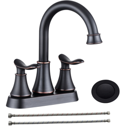 Asupermall - Rubinetti da cucina a due maniglie Miscelatore per acqua calda e fredda Rubinetti per lavabo Rubinetti per lavabo Valvola in ceramica características