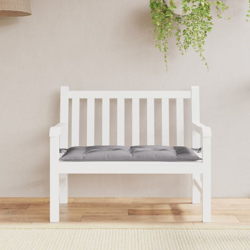 Cuscino per Panca da Giardino Grigio 100x50x7 cm in Tessuto - Grigio - Vidaxl en oferta