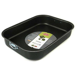 Firenze Teglia rettangolare con manici 40x28 nero - Ballarini en oferta