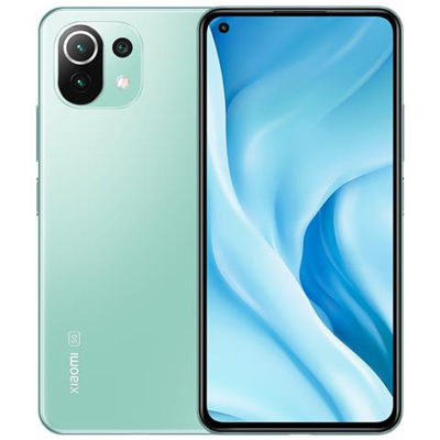 Mi 11 Lite 128 GB 5G Dual Sim Display 6.55'' Full HD+ Slot Micro SD Fotocamera 64 Mpx Android Tim Italia Verde Menta