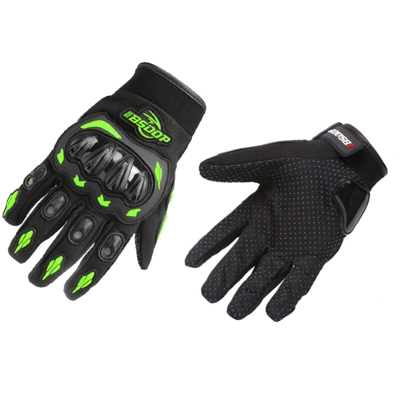 Men¡¯s Motorcycle Gloves Touching Screen Full Finger Motorbike Racing Motor Cycling Motocross Mountain Breathable M-XL,M|Green