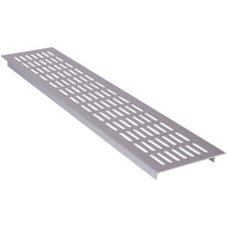 Wallair Griglia in metallo leggero Argento (L x L x A) 480 x 100 x 16 mm N35847 en oferta