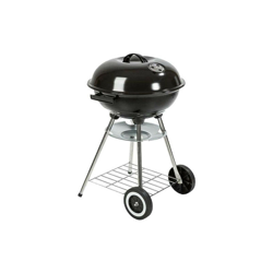 Barbecue con coperchio e ruote - Metallo - Diametro 44 cm en oferta