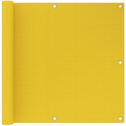 Schermo Frangivista per Balcone Giallo 90x500 cm in HDPE - Giallo - Vidaxl precio