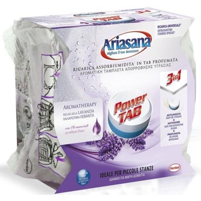 Ricarica da 300 gr per Deumidificatore Ariasana Power Tab Micro prof. lavanda