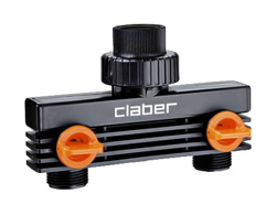 Presa a Due Vie 3/4' Maschio - Claber características