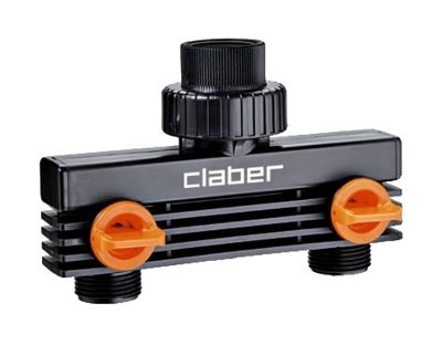 Presa a Due Vie 3/4' Maschio - Claber