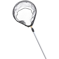Rete da pesca con manico telescopico - pesce en oferta