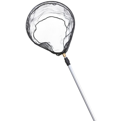 Rete da pesca con manico telescopico - pesce