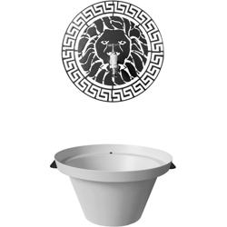 Fontana da Parete LEONE Bianca - Aquajet características