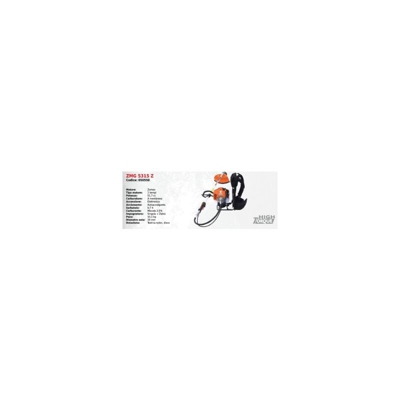 Brumar Macchine 2021 - Decespugliatore a zaino ZMG 5315 Z SERIE ZOMAX con motore ZOMAX 2T 51.7 cc