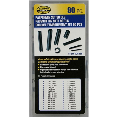 Set 90 vari perni elastici EDM 48984