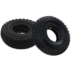 YOUTHUP Pneumatici e Camere Aria 2 pz per Carrello a Mano 3.00-4 260x85 - Nero precio