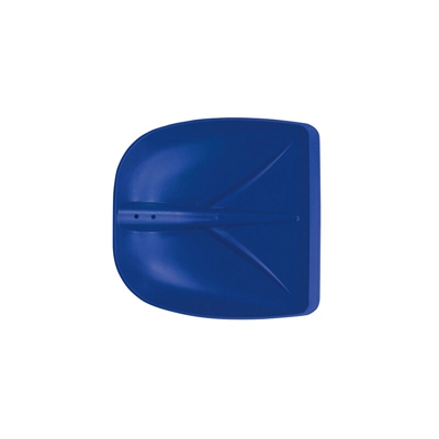 Badile Neve Plastica cm.39x42 Nero - Dimartino