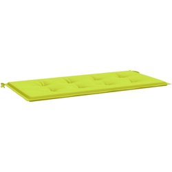 Cuscino per Panca Giardino Verde Brillante 100x50x4 cm Tessuto - Verde - Vidaxl precio
