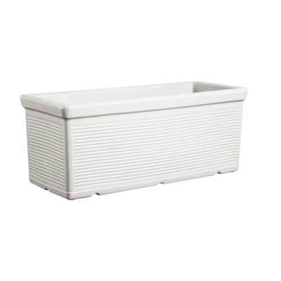 Cassetta Resina Millerighe cm. 120 Bianco