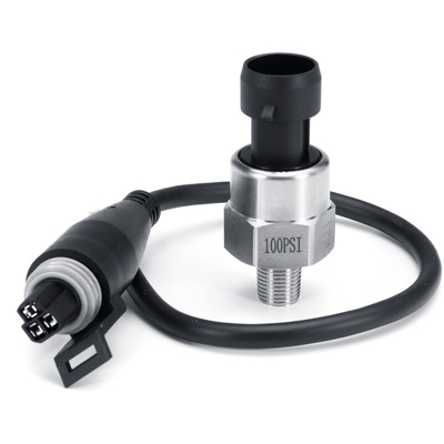Augienb - Trasduttore di pressione 1/8 'NPT trasmettitore in acciaio sensore olio carburante aria acqua 100 psi