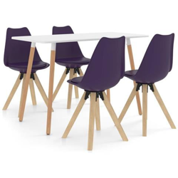 Set Da Pranzo 5 Pz Viola en oferta