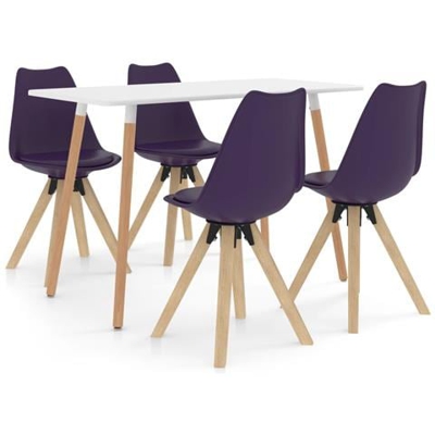 Set Da Pranzo 5 Pz Viola