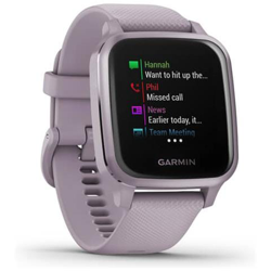 Smartwatch Venu SQ Impermeabile Display 1.3'' Cardiofrequenza GPS Bluetooth Colore Lavanda características