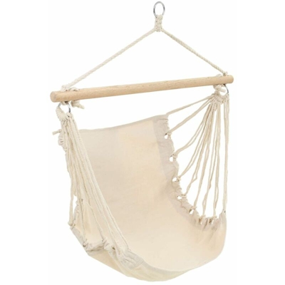 Vidaxl - Amaca in tessuto bianco crema di grande dimensione - crema