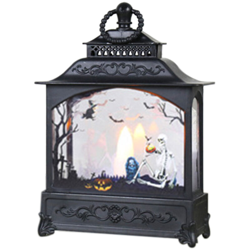 luci camino Halloween candela principale luminoso luci Halloween ha frequentato modelli Treppiede bar interno decorazione stile senza spedizioni di características