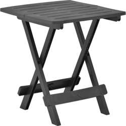Tavolo da Giardino Pieghevole 45x43x50 cm in Plastica Antracite - Antracite - Vidaxl en oferta