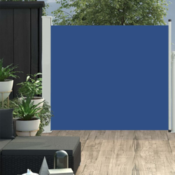 Tenda Laterale Retrattile per Patio 100x300 cm Blu - Blu - Vidaxl características