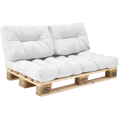[en.casa] - Cuscini per divano palette euro - mobili DIY - Cuscini divano per palette per dentro - ideale per salotto - giardino d´inverno (1 x