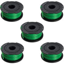 Multipack da 5 rocchetti a filo nylon a6482-xj da 10 metri black+decker características