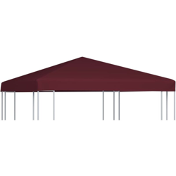 Copertura Superiore per Gazebo 310g/m² 3x3m Bordeaux - Rosso - Vidaxl características