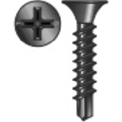 EAC - Viti Per Cartongesso Nere Tsp Autoperforante Mm. 3,5X35 1000Pz en oferta