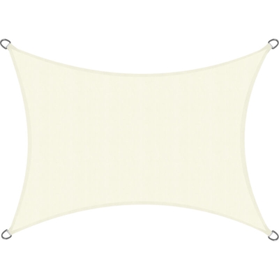 Sol Royal Tenda a vela parasole e ombreggiante rettangolare SolVision Crema, 300x200 cm