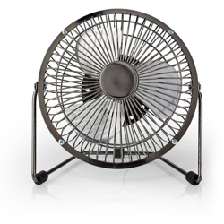 Nedis FNDK1GM15 Ventilatore da tavolo USB Grigio Piombo 15 cm 3W precio