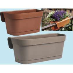 B-Smart Xl Cm 46X16X19H Terracotta Con Sottovaso características