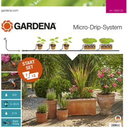 GARDENA Sistema Micro Drip Start set irrigazione per vasi M 13 mm (1/2) Ø Lunghezza del tubo flessibile: 25 m 13001-20 precio