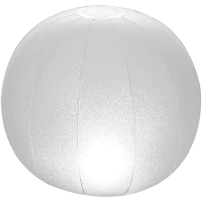 Intex - LUCE GALLEGGIANTE ROTONDA 23X22 CM 4 colori