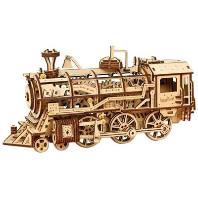 350 Pezzi Di Montaggio Fai Da Te Treno A Vapore Modello 3d Puzzle In Legno Kit Di Costruzione Di Modelli Giochi Educativi Giocattoli Per Bambini Regalo | Kit Di Costruzione Di Modelli